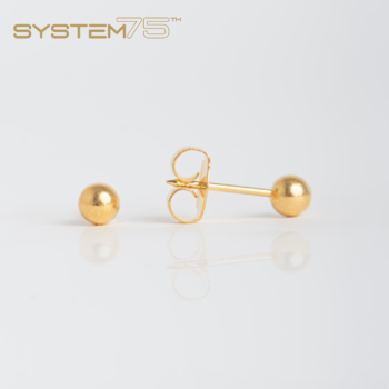 System75 Bola 4mm Bañado en Oro
