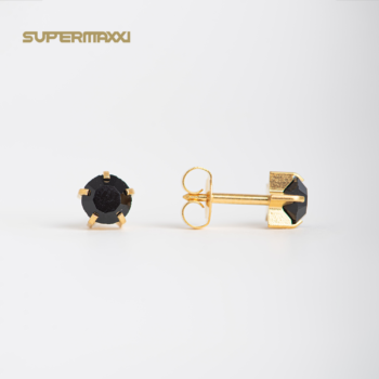 Supermaxxi ExtraGrande Tiffany Negro Bañado en Oro