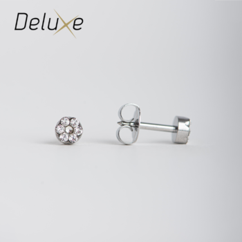 Deluxe Grande Daisy Cristal Acero