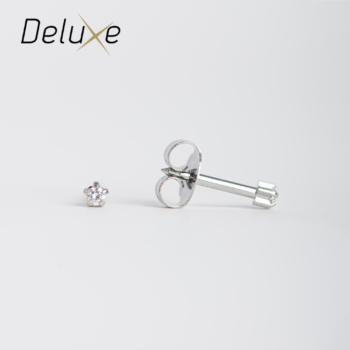 Deluxe Pequeño Tiffany Zirconia Acero