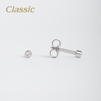 Classic Pequeño Bisel Cristal Acero