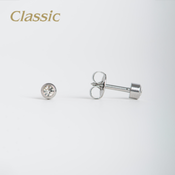 Classic Mediano Bisel Cristal Acero