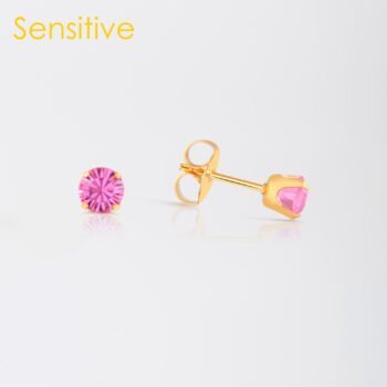 Sensitive Tiffany Rosa Bañado en Oro